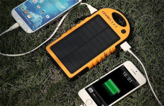 Chargeur Solaire Smartphone